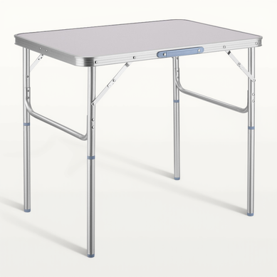 Table De Camping Lothar En Aluminium Gris Table De Camping Lothar En Aluminium Gris