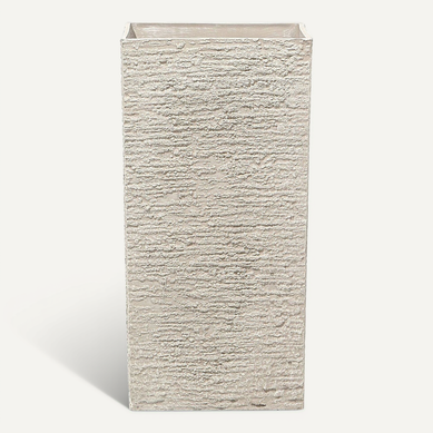 Pot De Fleurs Beige 35 X 35 X 70 Cm Gaza