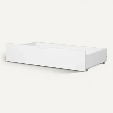 2 Tiroirs Blancs En Bois Rumilly