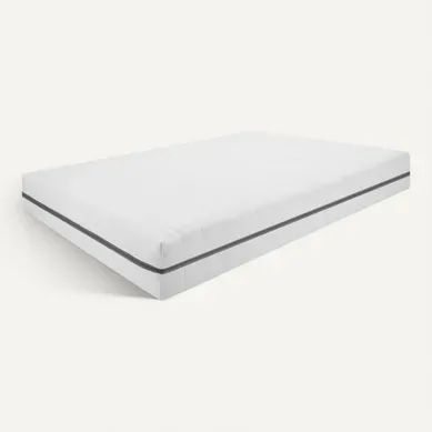 Matelas Mousse 140x200 cm Mi-ferme et Ferme, Hauteur 18cm, 7 Zones