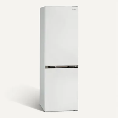 Combiné SHARP SJ-NBA11DMXWC-EU 330L Blanc Combiné SHARP SJ-NBA11DMXWC-EU 330L Blanc vue 3/4