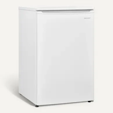 Congélateur top SHARP SJ-UD103T0W-EU  103L vue 3/4