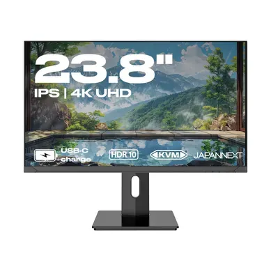 Ecran PC Bureautique - 23,8" - 4k Uhd - Ips (hads) - Amd Freesync - Jn-ips2380uhdr-c65w-hsp