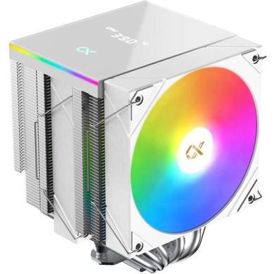 Ventirad Cpu Blanc Double Tour 2 X 120 Mm, Affichage Numérique Argb Ventirad Cpu Blanc Double Tour 2 X 120 Mm, Affichage Numérique Argb