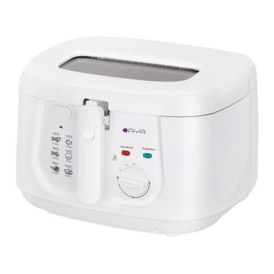 Friteuse AYA DF-165 Blanc Capacité 2,5L Friteuse AYA DF-165 Blanc Capacité 2,5L vue 3/4