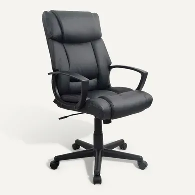 Fauteuil de bureau KEVIN 2 Noir Fauteuil de bureau KEVIN 2 Noir vue 3/4