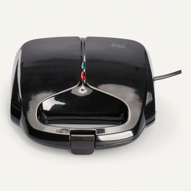 Croque-monsieur AYA S6328 750W Noir vue de face