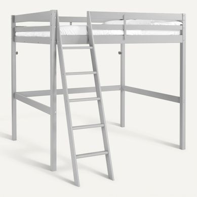 Mezzanine 140x190 cm BLOOM Gris Mezzanine 140x190 cm BLOOM Gris vue 3/4