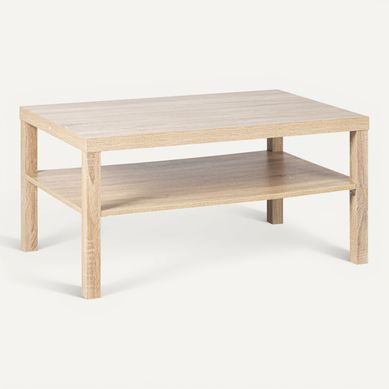 Table basse rectangulaire NEXT Imitation chêne vue 3/4