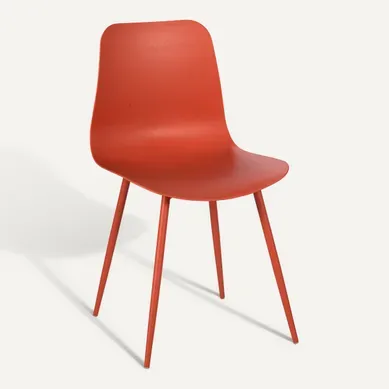 Chaise MILA Terracotta vue 3/4