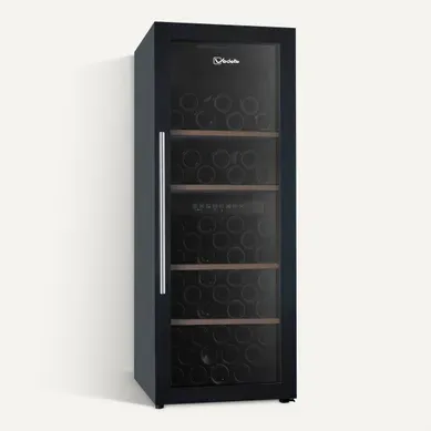 Cave de service double zone VEDETTE CUVEEV105 105 bouteilles Noir vue 3/4