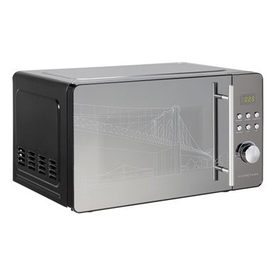 Four micro-ondes monofonction SIGNATURE MO-21BROOK porte miroir Four micro-ondes monofonction SIGNATURE MO-21BROOK porte miroir vue 3/4