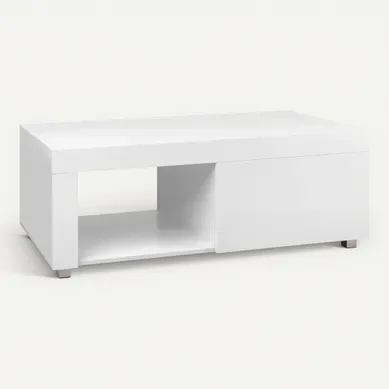 Table basse GOAL Blanc Table basse GOAL Blanc vue 3/4