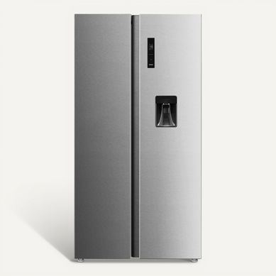 Réfrigérateur américain SIGNATURE SBS550XAQUA 553L Inox Réfrigérateur américain SIGNATURE SBS550XAQUA 553L Inox vue de face