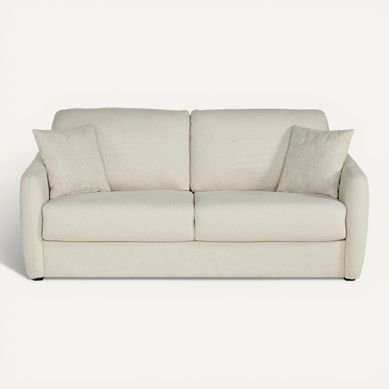 Canapé convertible CORFOU 3 places velours 140 x 190 cm