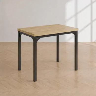 Table de séjour rabattable CLINTON imitation chêne