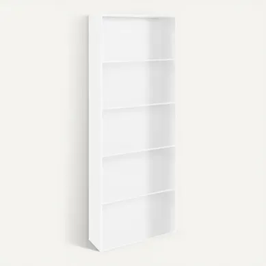 Bibliothèque POYANG 3 Blanc vue 3/4