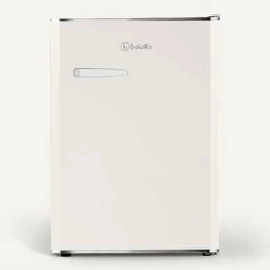 Réfrigérateur table top VEDETTE VRT108EC 108L Crème vue de face