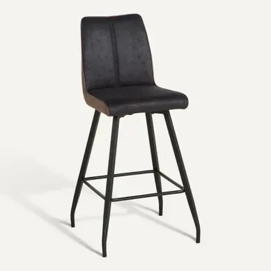 Tabouret bar H73,5 ESTHER Bicolore Tabouret bar H73,5 ESTHER Bicolore vue 3/4