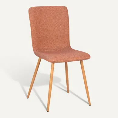 Chaise BELLA Terracotta Chaise BELLA Terracotta vue 3/4