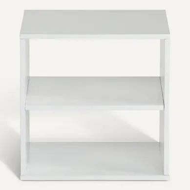 Cube 2 niches NEXT 3 Blanc Cube 2 niches NEXT 3 Blanc vue de face