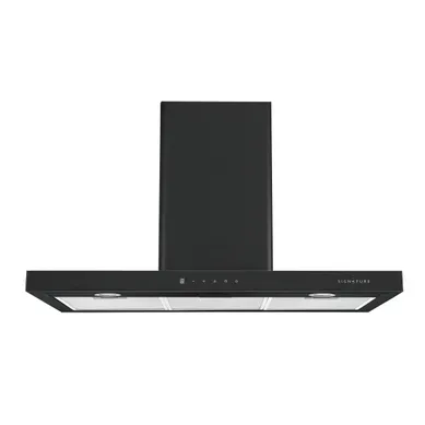 Hotte décorative SIGNATURE SHD90NOIR 90 cm Hotte décorative SIGNATURE SHD90NOIR 90 cm vue de face