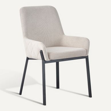 Chaise VALENTINA Blanc Chaise VALENTINA Blanc vue 3/4