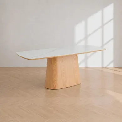 Table céramique AUXANE Blanc