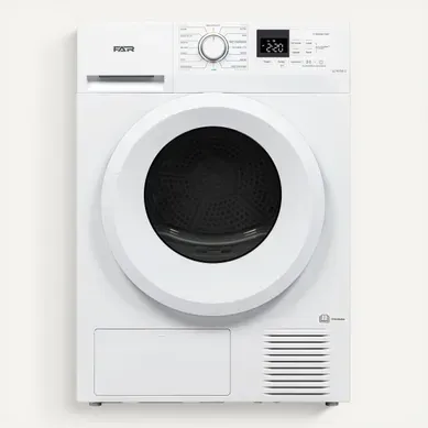 Sèche-linge hublot FAR SL7HPEW G 7 kg Sèche-linge hublot FAR SL7HPEW G 7 kg vue de face