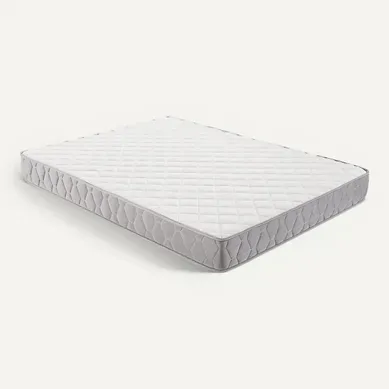 Matelas mousse 140x190 cm HIRO ép. 20 cm ferme Matelas mousse 140x190 cm HIRO ép. 20 cm ferme vue 3/4