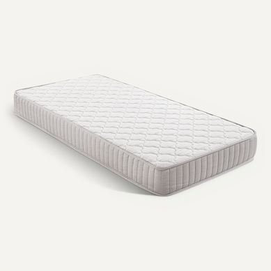 Matelas mousse 90x190 cm avec 2 cm mémoire de forme SOLANO ép. 20 cm vue 3/4