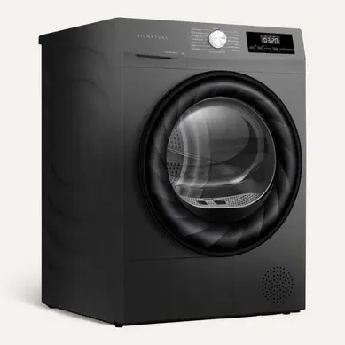 Sèche-linge hublot SIGNATURE SLFPACS9C/2 9kg Gris foncé Sèche-linge hublot SIGNATURE SLFPACS9C/2 9kg Gris foncé vue 3/4