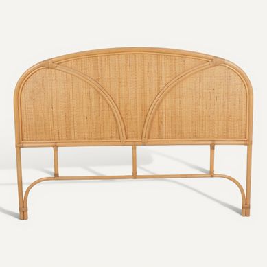 Tête de lit L.150 cm SIANA en rotin naturel Tête de lit L.150 cm SIANA en rotin naturel vue de face