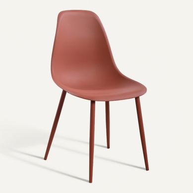 Chaise RAINA Terracotta Chaise RAINA Terracotta vue 3/4