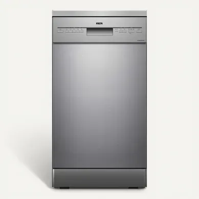 Lave-vaisselle gain de place FAR LV10C47M24DX 10 couverts Inox Lave-vaisselle gain de place FAR LV10C47M24DX 10 couverts Inox vue de face