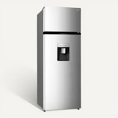 Réfrigérateur 2 portes FAR DPG2025DXAQUA 204L Inox Réfrigérateur 2 portes FAR DPG2025DXAQUA 204L Inox vue 3/4