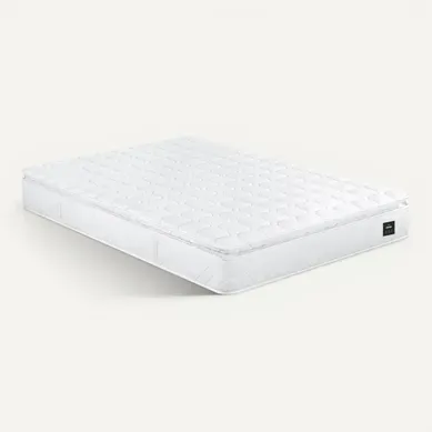 Matelas ressorts 160x200 cm avec 2 cm de mémoire de forme PERLE ép. 26 cm vue 3/4