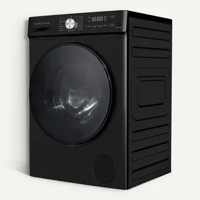 Lave-linge hublot SIGNATURE SLF1014A10B 10kg Noir Lave-linge hublot SIGNATURE SLF1014A10B 10kg Noir vue 3/4