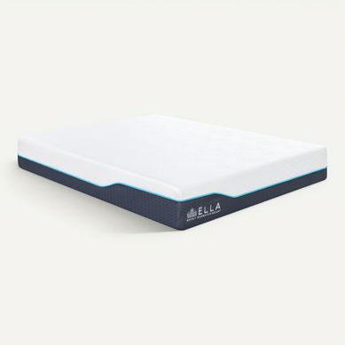 Matelas hybride 160x200 cm ELLA avec mémoire de forme et tissu fraicheur ép. 25 cm Matelas hybride 160x200 cm ELLA avec mémoire de forme et tissu fraicheur ép. 25 cm vue 3/4