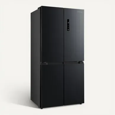 Réfrigérateur multi-portes SIGNATURE SFDOOR474DB 474L Noir vue 3/4
