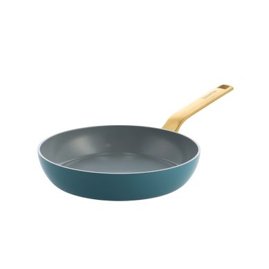 Poêle Bleue 24 Cm Aluminium Forgé Revêtement Céramique-evolution En Métal Antiadhésif