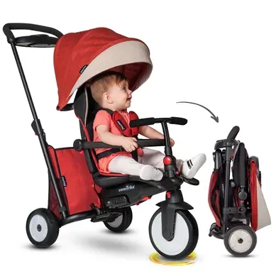 Tricycle Smartrike Pliable Évolutif 7en1 - Str5 Rouge Tricycle Smartrike Pliable Évolutif 7en1 - Str5 Rouge