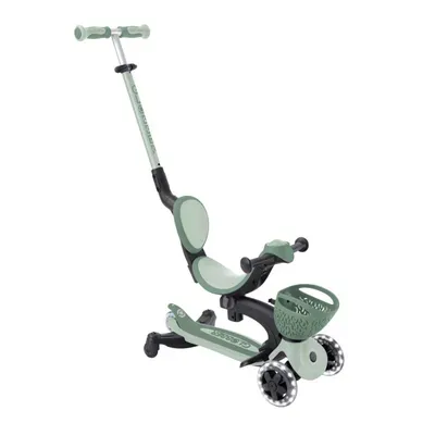 Trottinette Go Up Baby 360° Flash Avec Éclairage LED En Sauge Trottinette Go Up Baby 360° Flash Avec Éclairage LED En Sauge