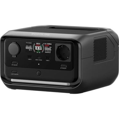 Station électrique Portable 286 Wh Lifepo4, 600 W, Ups <10 Ms, Ip54, Extens. Station électrique Portable 286 Wh Lifepo4, 600 W, Ups <10 Ms, Ip54, Extens.