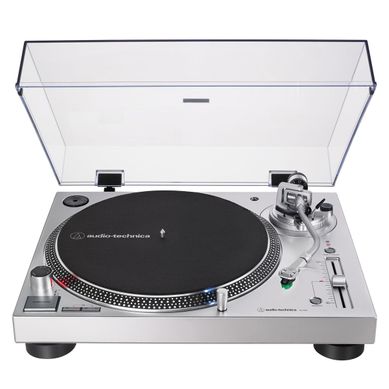 Platine Vinyle Tourne-Disque Argent At-lp120xusb
