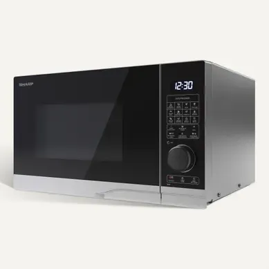 Four micro-ondes combiné SHARP YC-PC254AE-S 25L - 900W Four micro-ondes combiné SHARP YC-PC254AE-S 25L - 900W vue 3/4