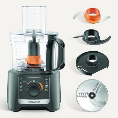 Robot Multifonction Fdp31.020gy - 2 Vitesses + Pulse - 800w - Bol 2,1l + Accessoires Robot Multifonction Fdp31.020gy - 2 Vitesses + Pulse - 800w - Bol 2,1l + Accessoires