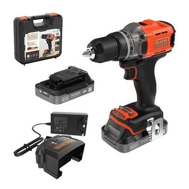 Perceuse-visseuse Sans Fil 18 V - 2x2 Ah, 45 Nm, Mandrin 13 Mm, Mallette Perceuse-visseuse Sans Fil 18 V - 2x2 Ah, 45 Nm, Mandrin 13 Mm, Mallette