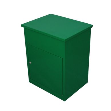 Boîte à Parcels Murale Vert 58 Cm Sécurisée Large Colis Lettres 5 Clés Inclus