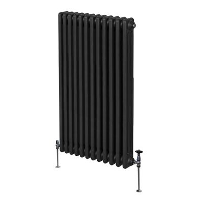 Radiateur Traditionnel À 3 Colonnes Chauffage Vertical Noir 1500 X 562mm Radiateur Traditionnel À 3 Colonnes Chauffage Vertical Noir 1500 X 562mm